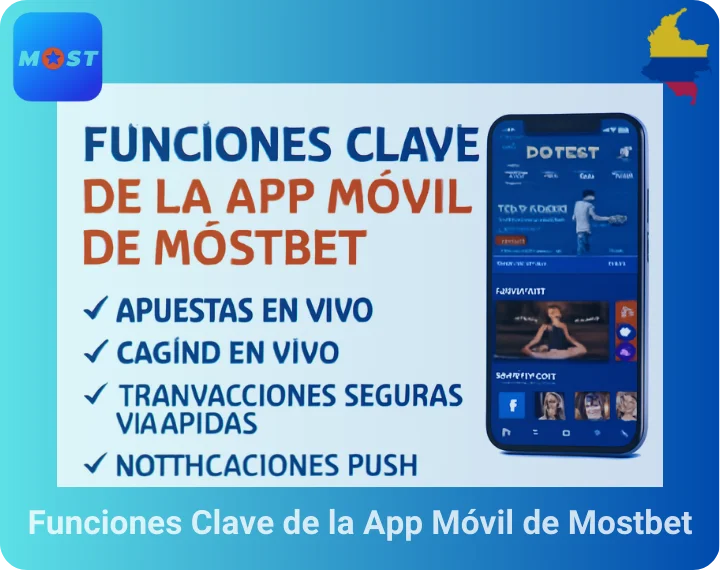 Funciones Clave de la App Móvil de Mostbet